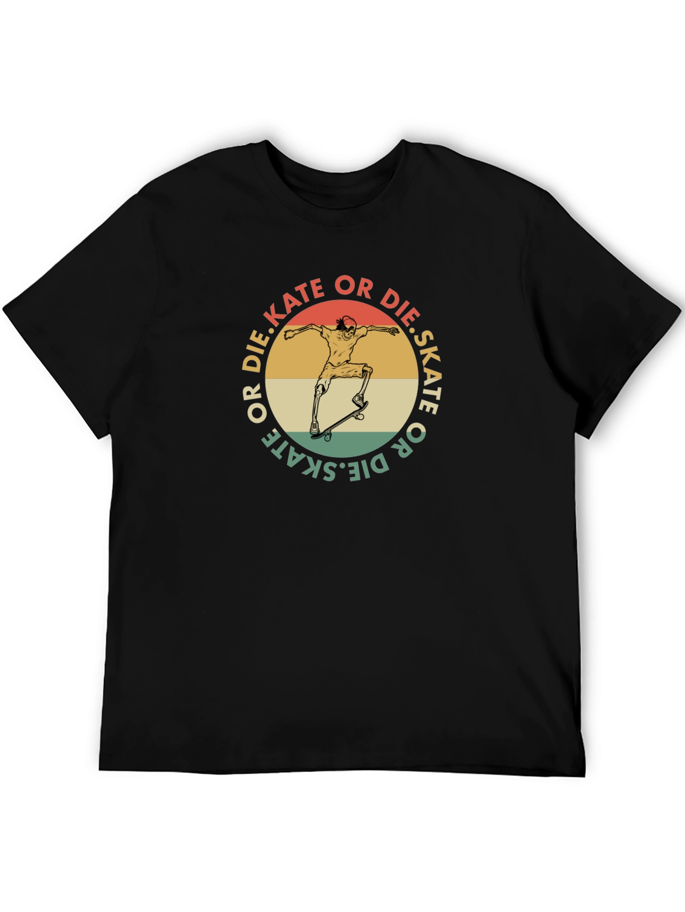 Skate or Die Graphic Tee - Black T-Shirt