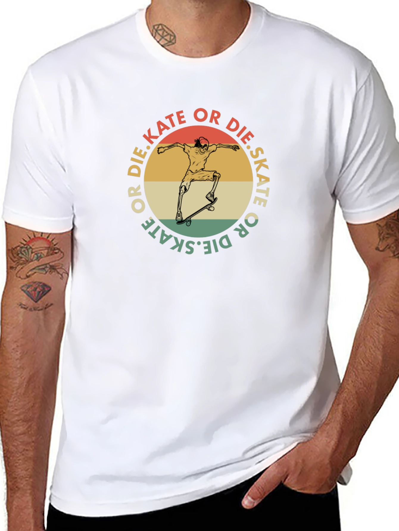 Skate or Die Graphic Tee - Black T-Shirt