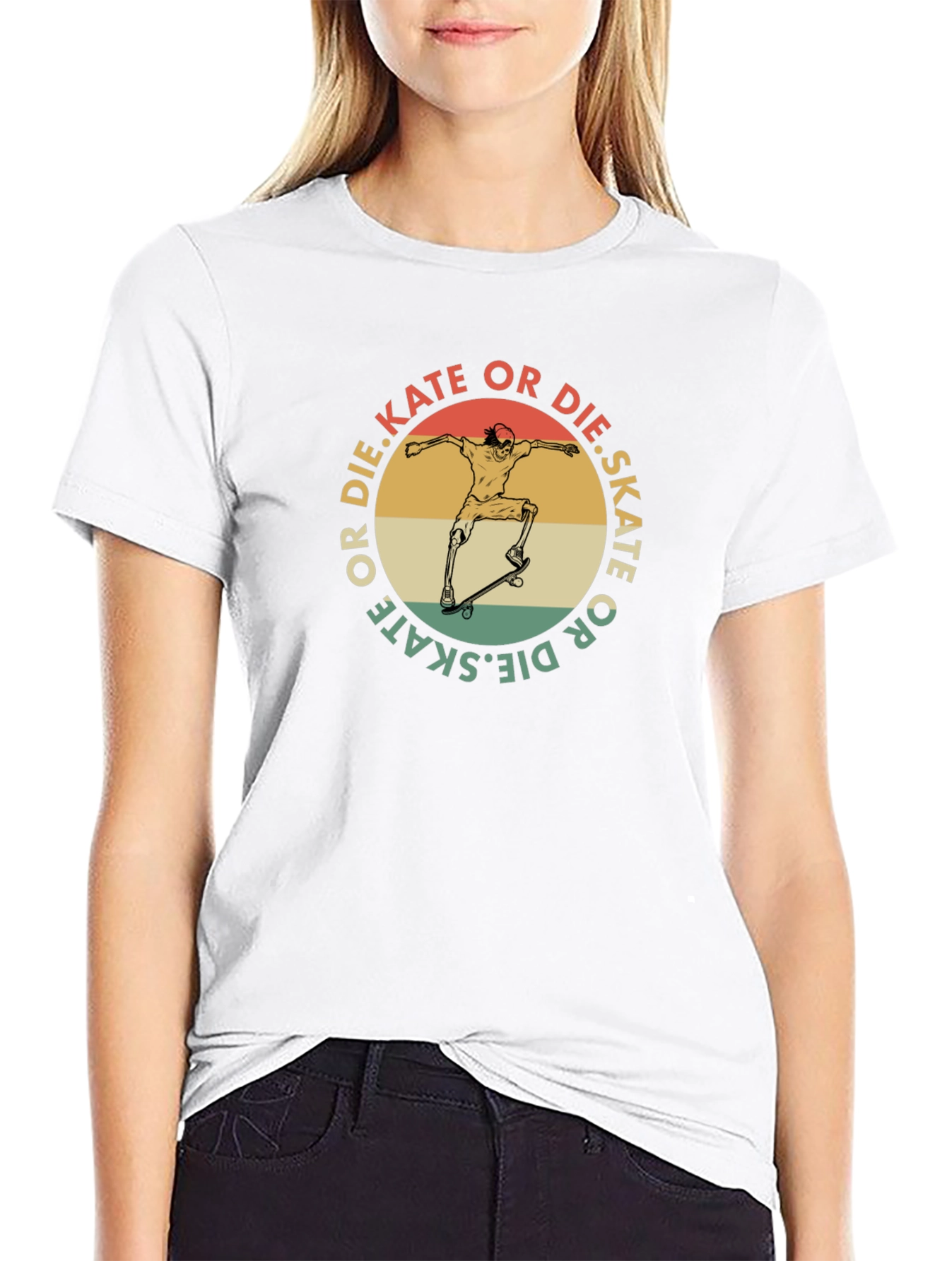 Skate or Die Graphic Tee - Black T-Shirt