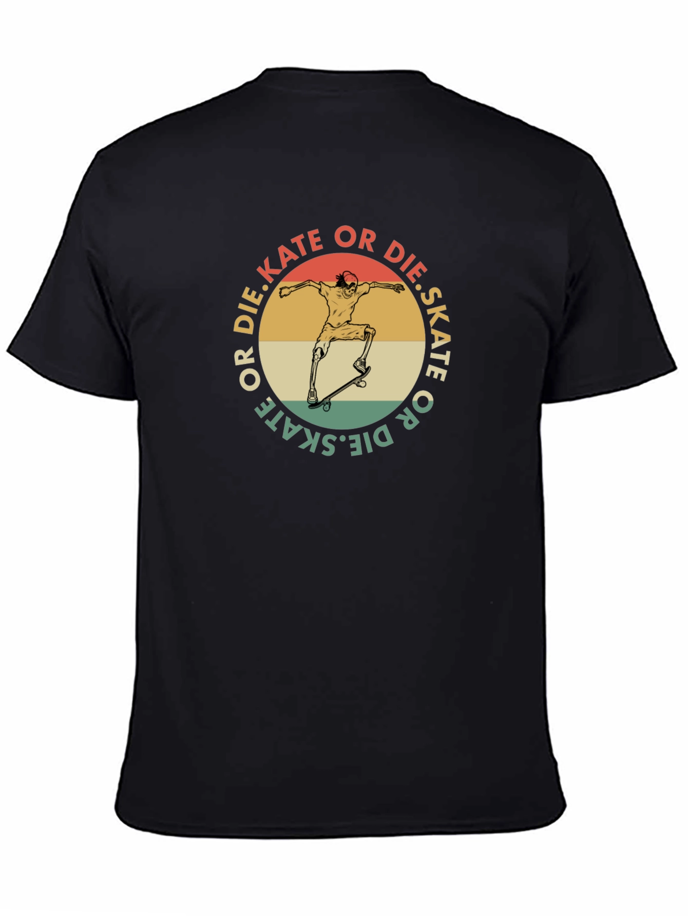 Skate or Die Graphic Tee - Black T-Shirt