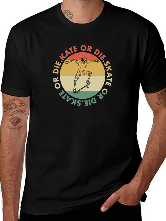 Skate or Die Graphic Tee - Black T-Shirt