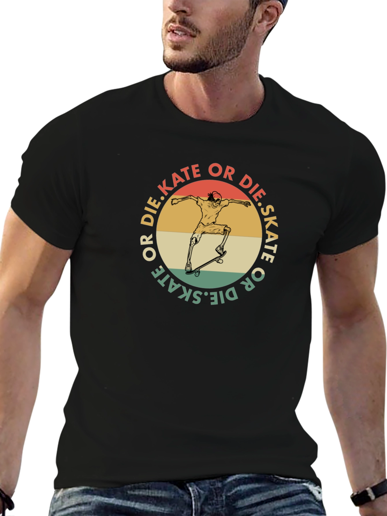 Skate or Die Graphic Tee - Black T-Shirt
