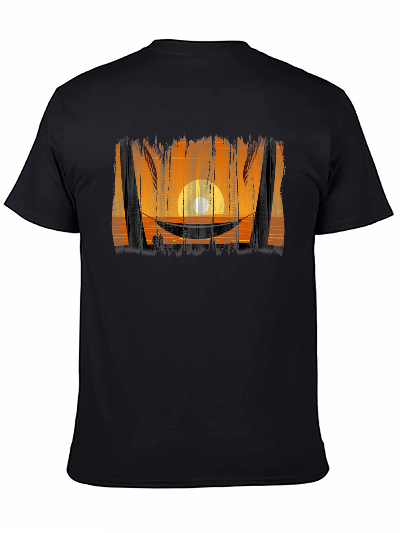 Sunset Hammock Graphic T-Shirt