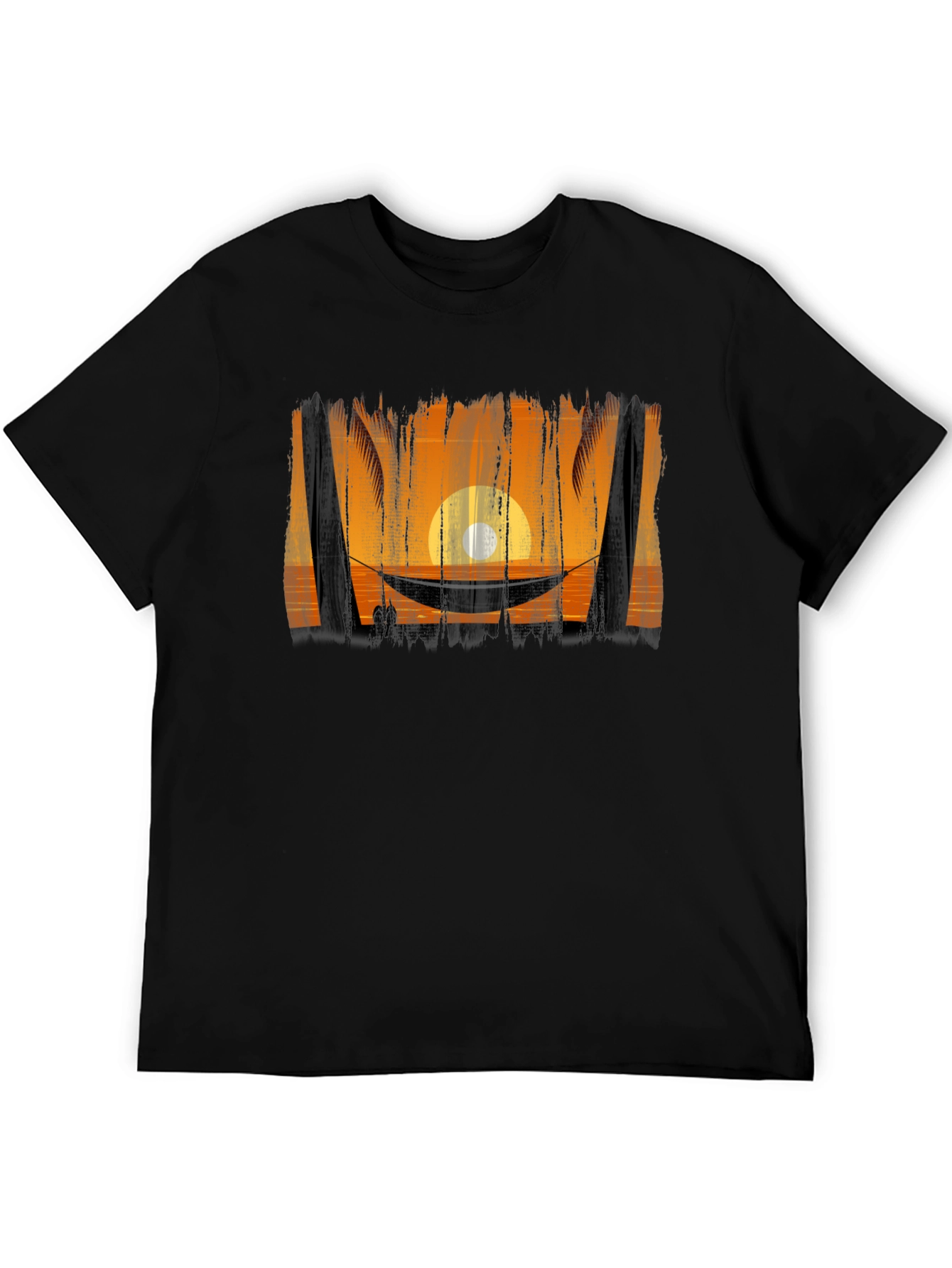 Sunset Hammock Graphic T-Shirt