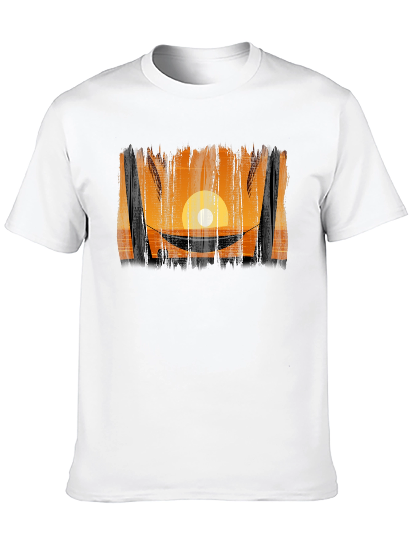 Sunset Hammock Graphic T-Shirt