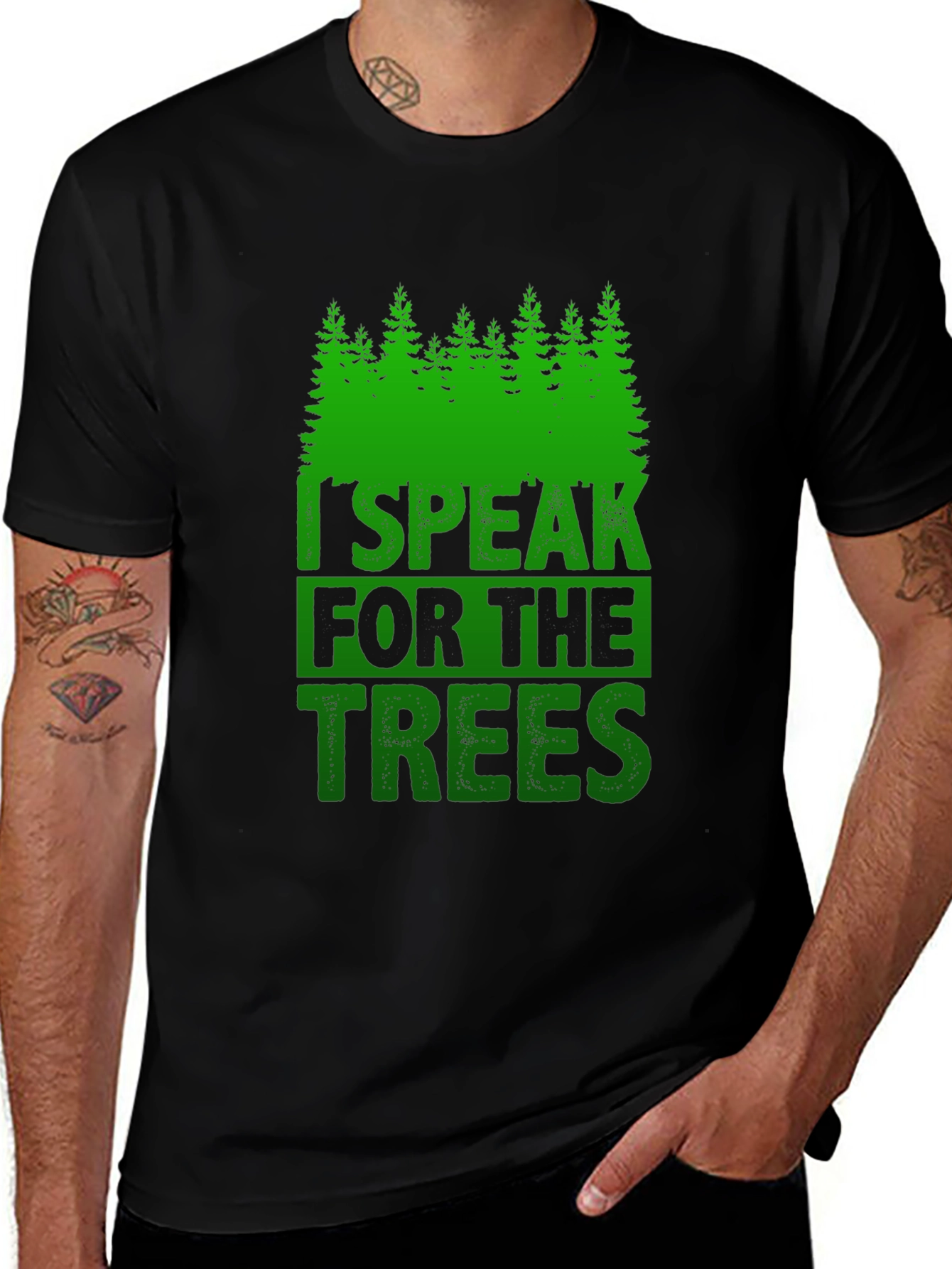 I Speak for the Trees Graphic Tee