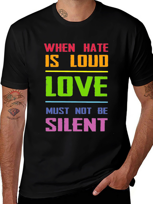 Love Must Not Be Silent Graphic Tee