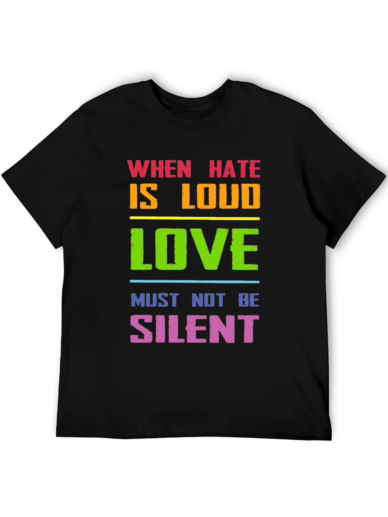 Love Must Not Be Silent Graphic Tee