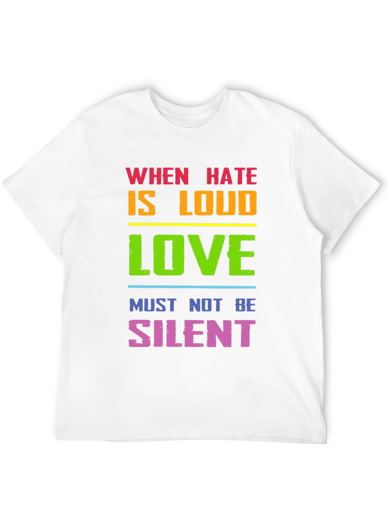 Love Must Not Be Silent Graphic Tee