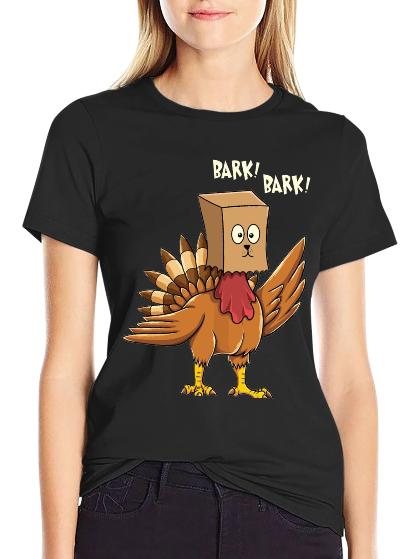 Funny Turkey Bark! Graphic T-Shirt