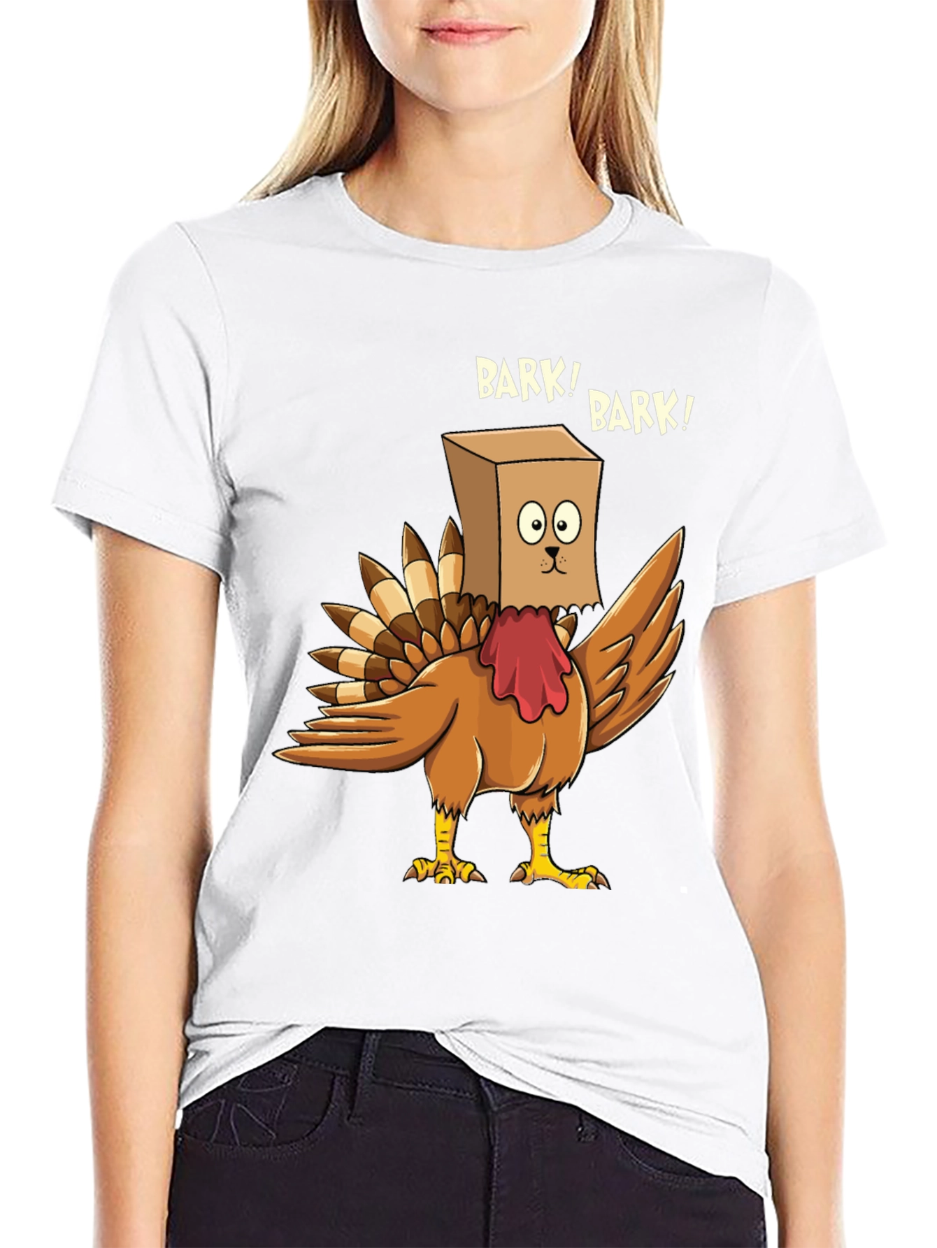 Funny Turkey Bark! Graphic T-Shirt