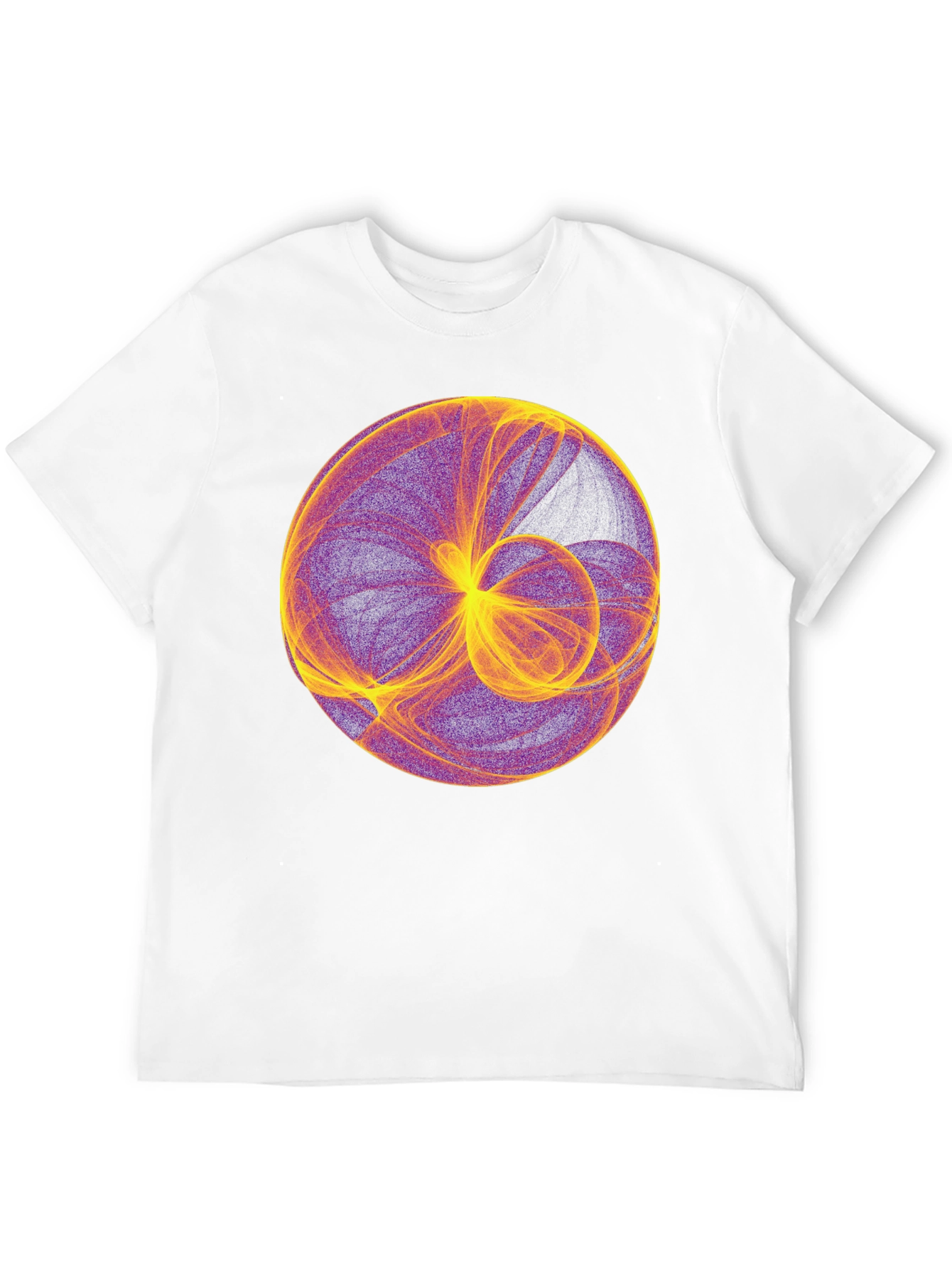 Abstract Sphere Graphic Tee - Modern Art Shirt