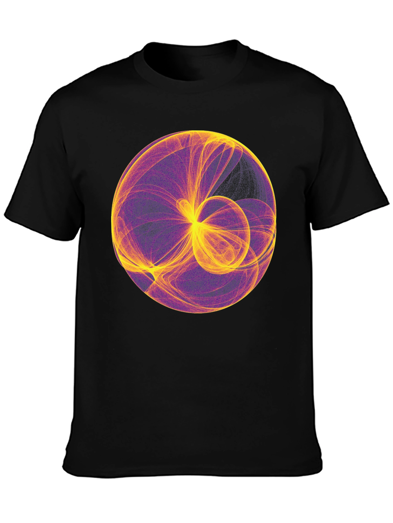 Abstract Sphere Graphic Tee - Modern Art Shirt