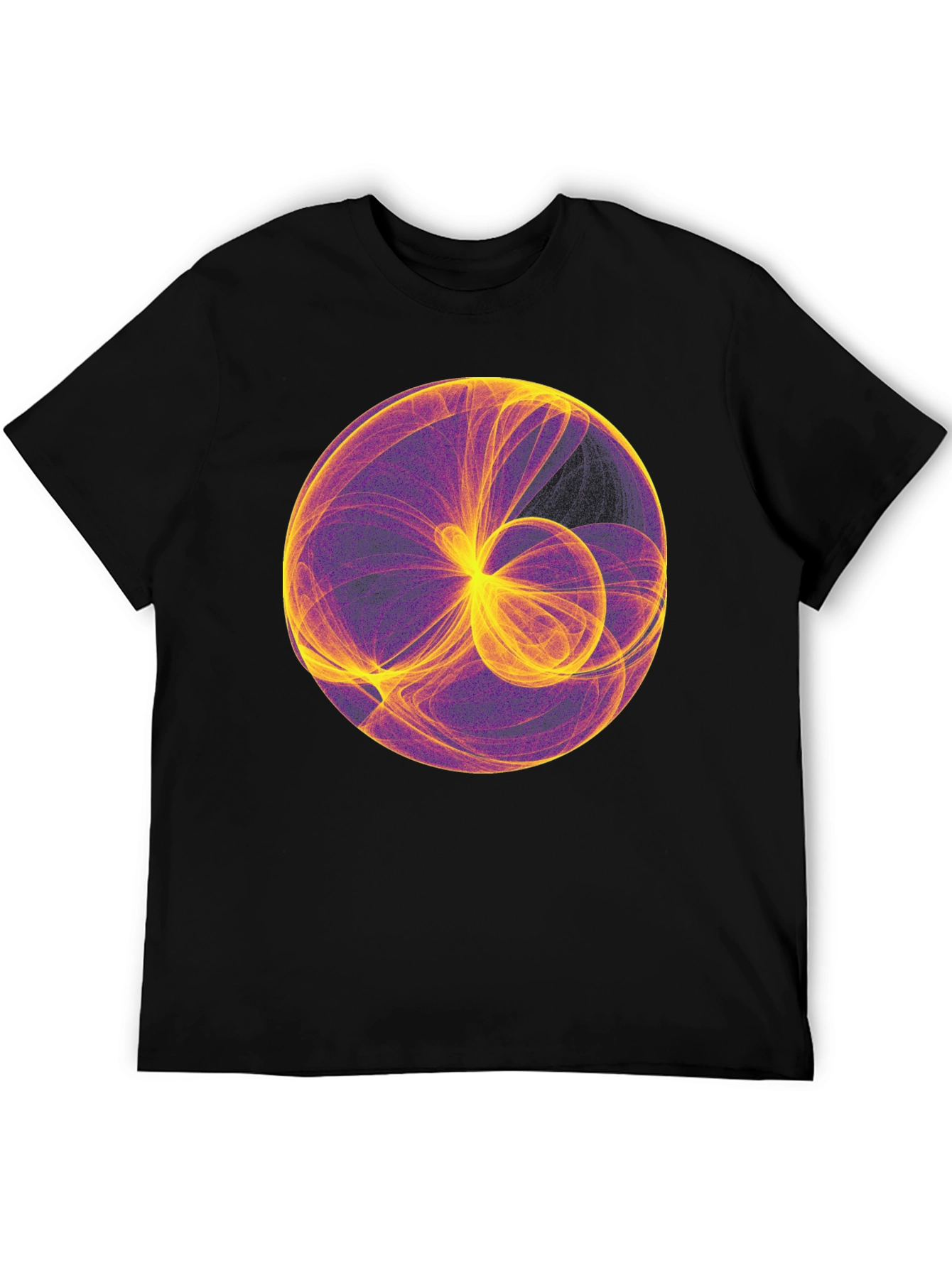 Abstract Sphere Graphic Tee - Modern Art Shirt