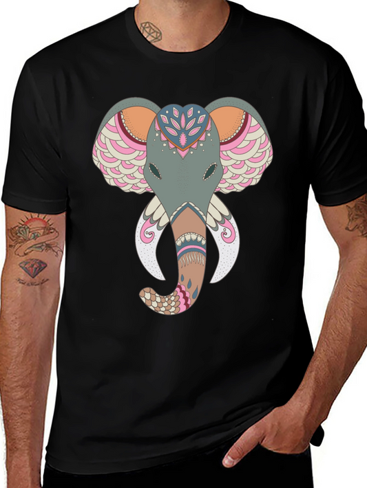 Elephant Graphic Tee - Unique Print