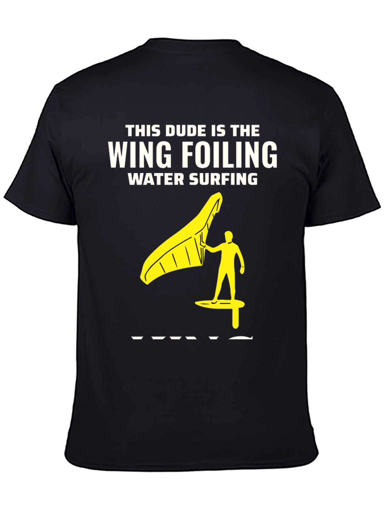 Wing Foiling Water Surfing T-Shirt