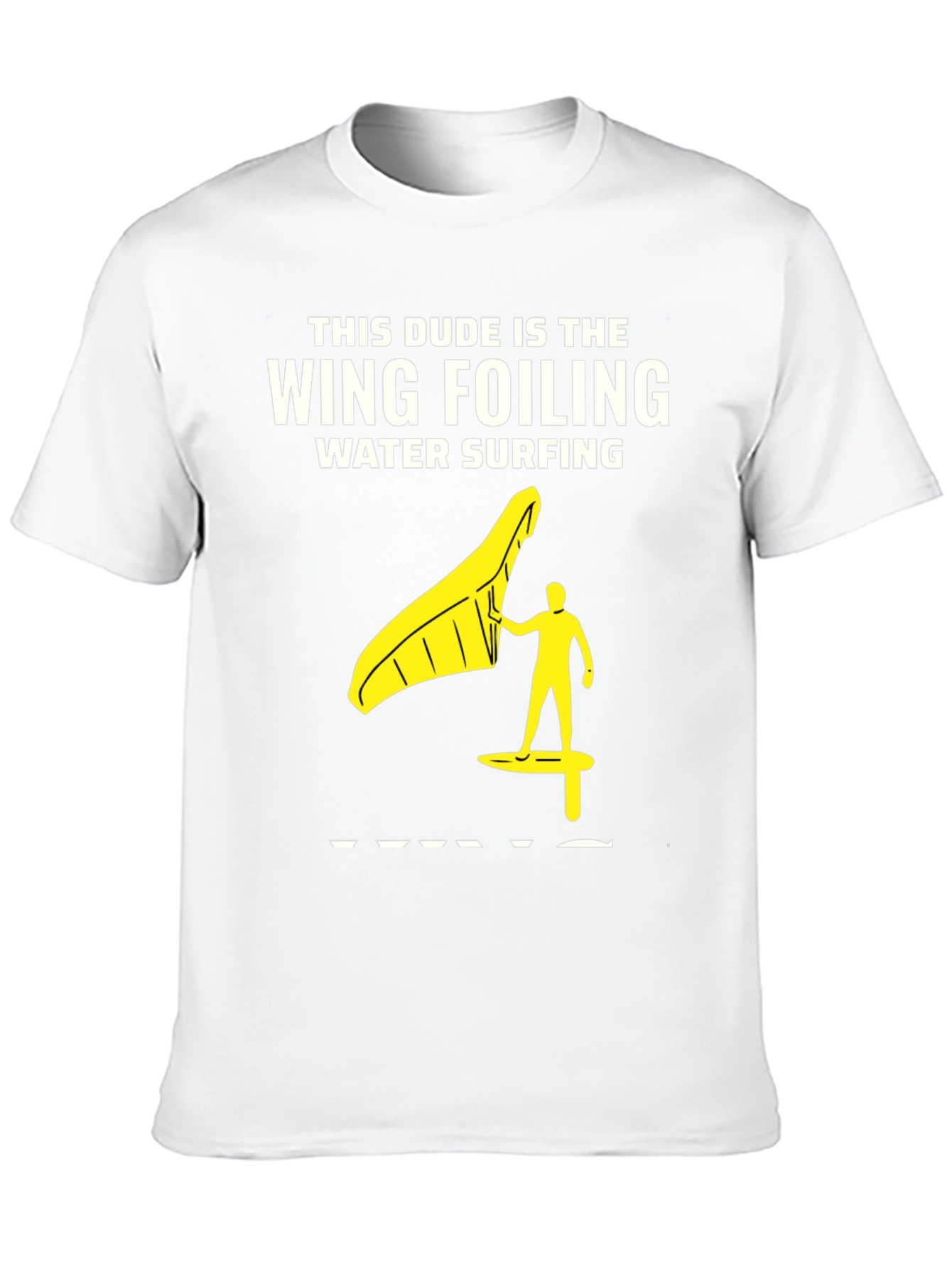 Wing Foiling Water Surfing T-Shirt