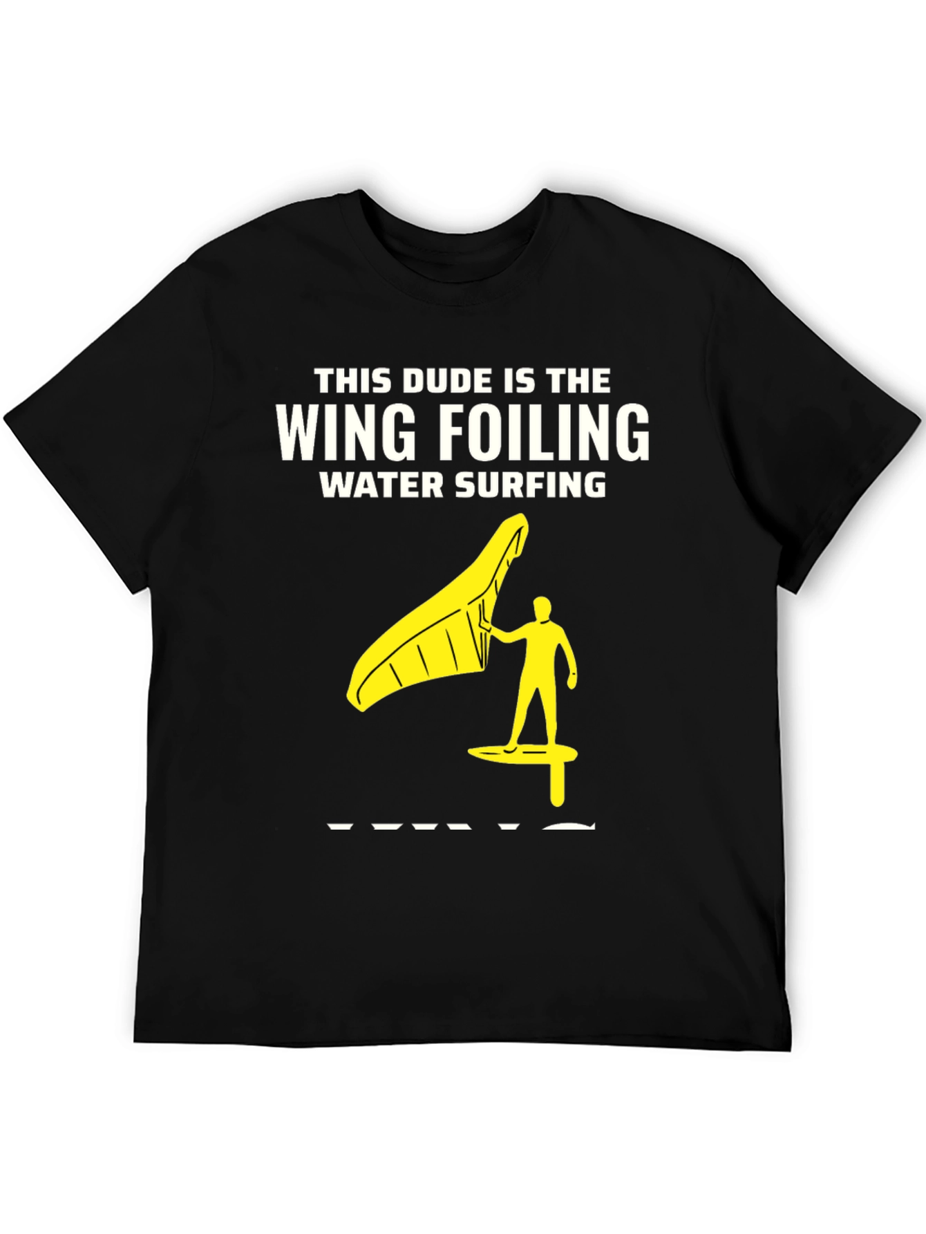 Wing Foiling Water Surfing T-Shirt