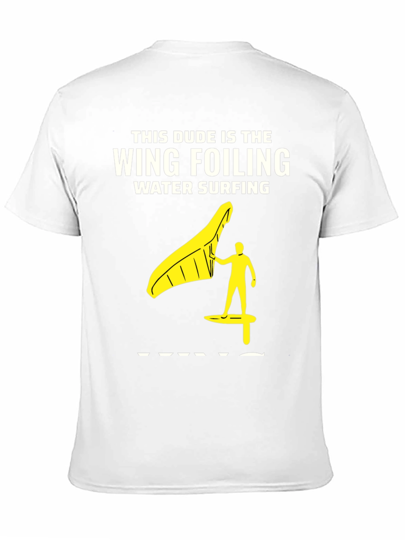 Wing Foiling Water Surfing T-Shirt