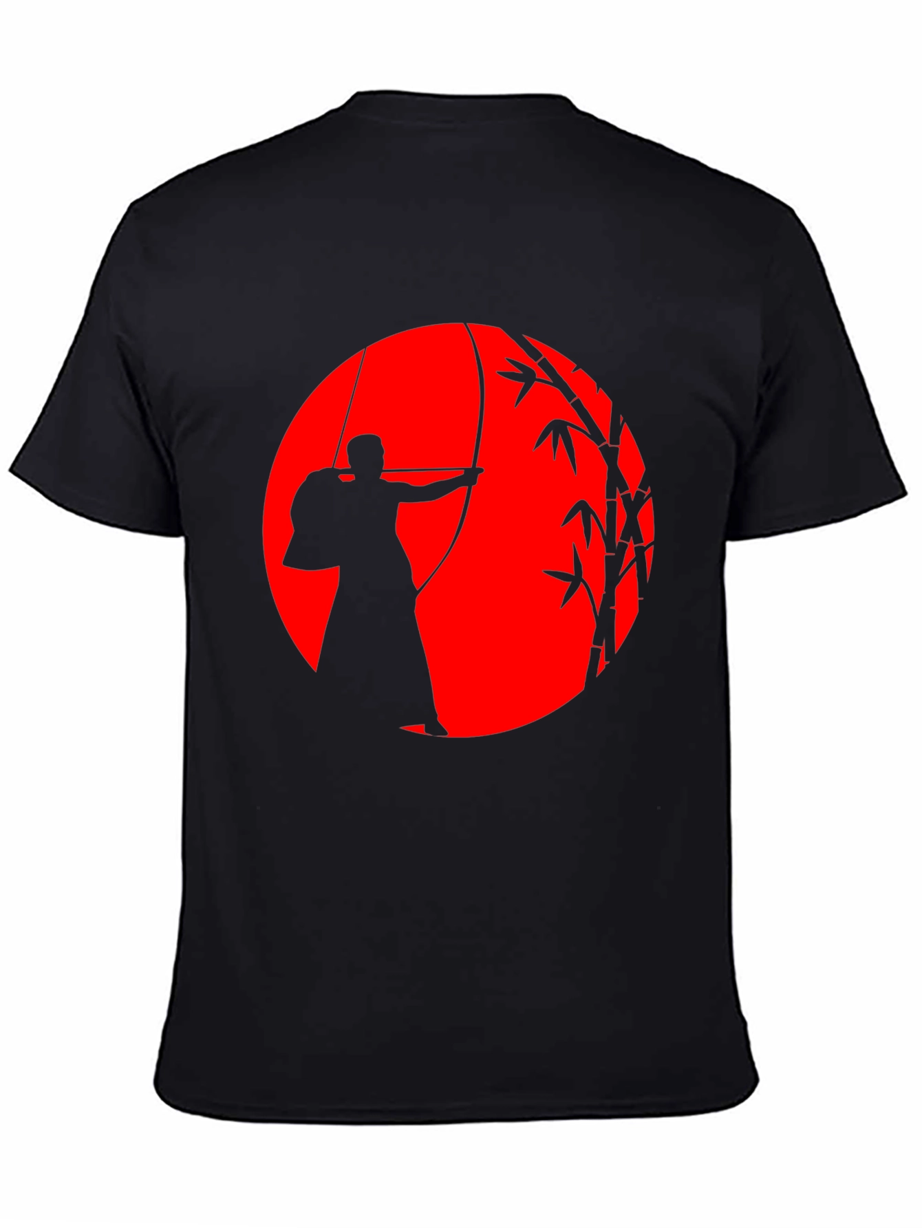 Kyudo Archer Graphic T-Shirt - Japanese Archery Tee