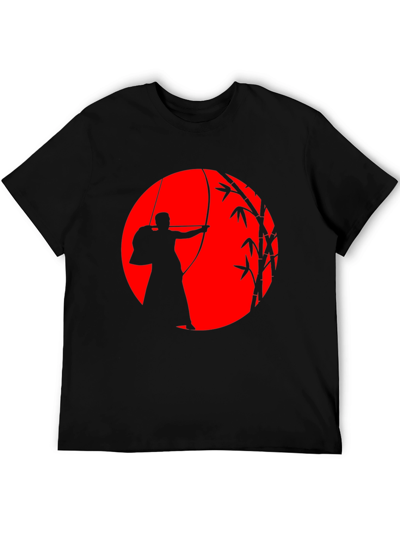 Kyudo Archer Graphic T-Shirt - Japanese Archery Tee