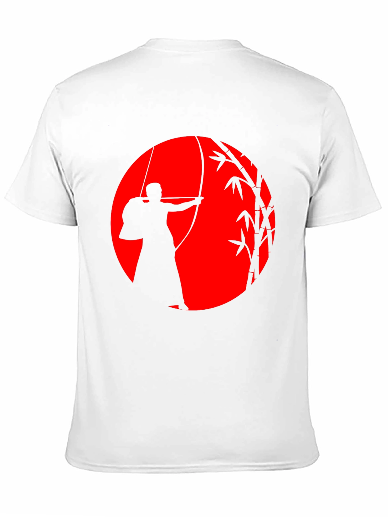 Kyudo Archer Graphic T-Shirt - Japanese Archery Tee