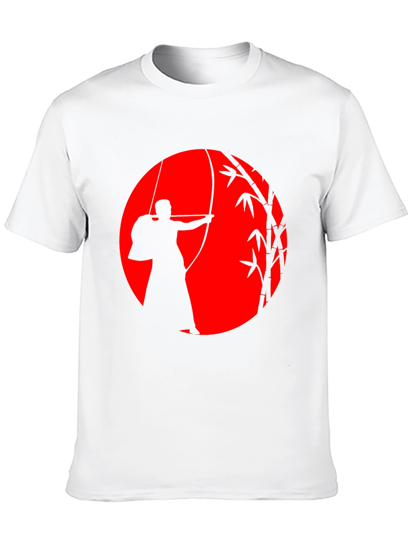 Kyudo Archer Graphic T-Shirt - Japanese Archery Tee