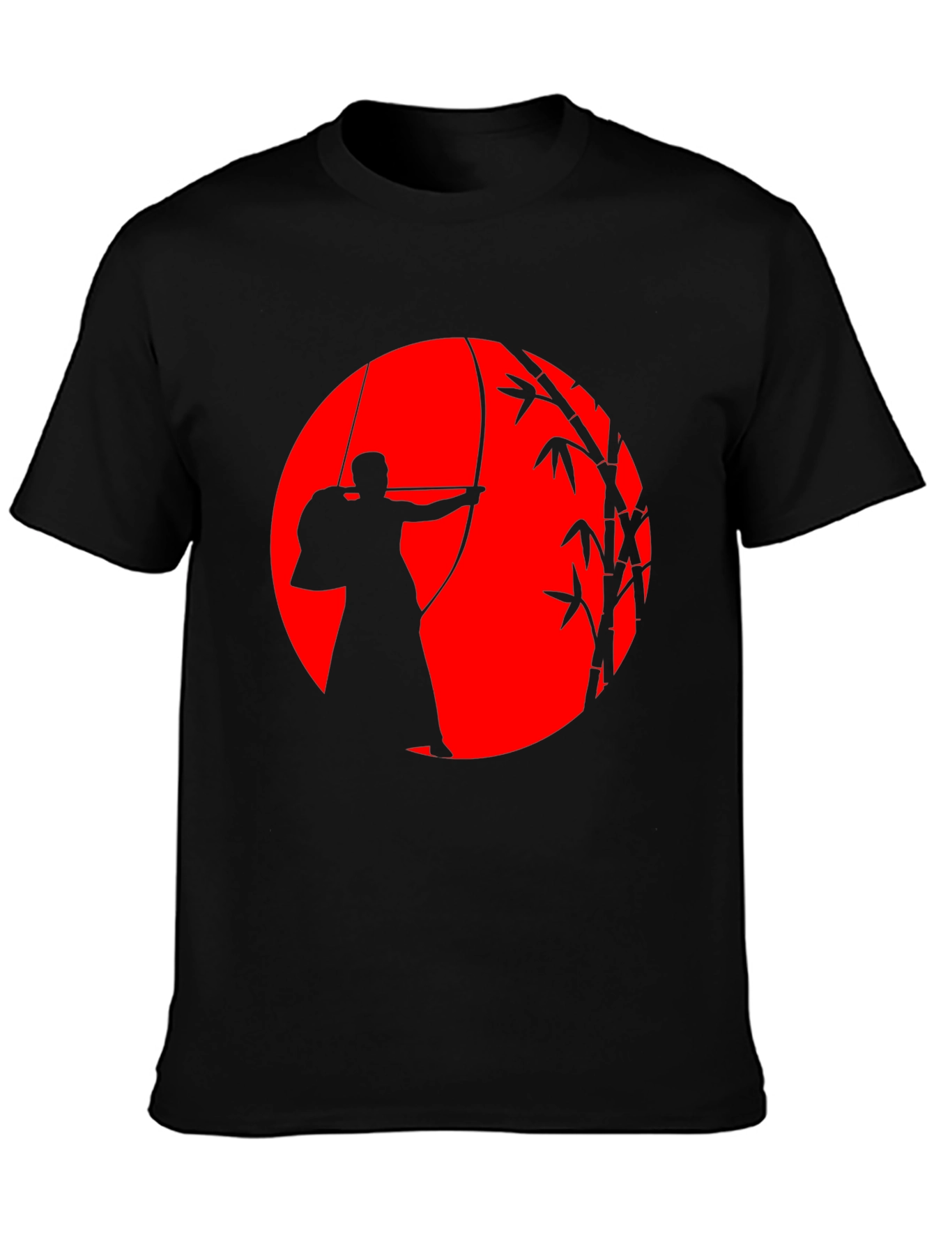 Kyudo Archer Graphic T-Shirt - Japanese Archery Tee