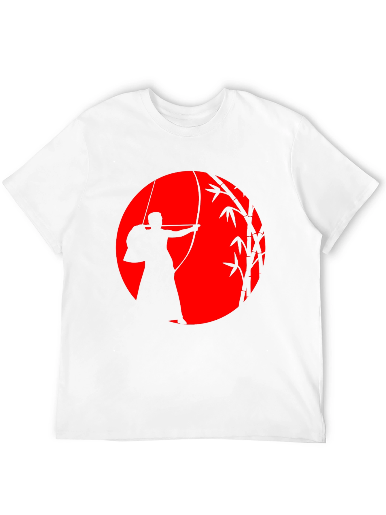 Kyudo Archer Graphic T-Shirt - Japanese Archery Tee