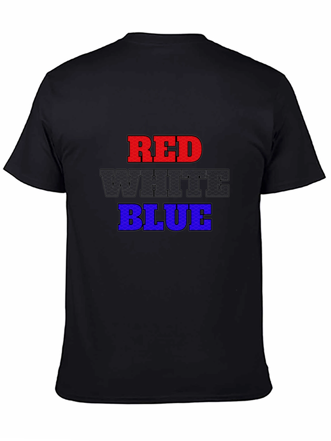 Red White Blue Patriotic Graphic T-Shirt