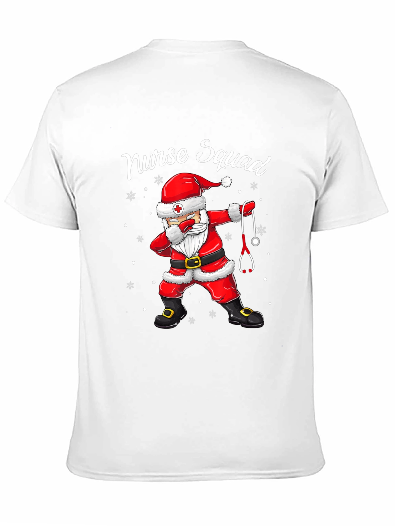 Nurse Squad Santa Dabbing T-Shirt