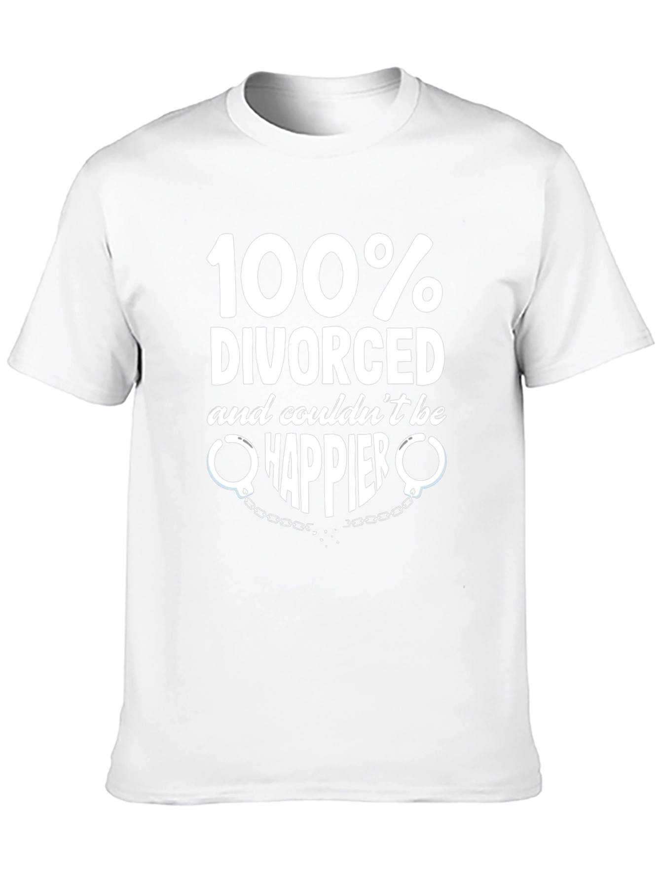 100% Divorced T-Shirt - Happier Than Ever