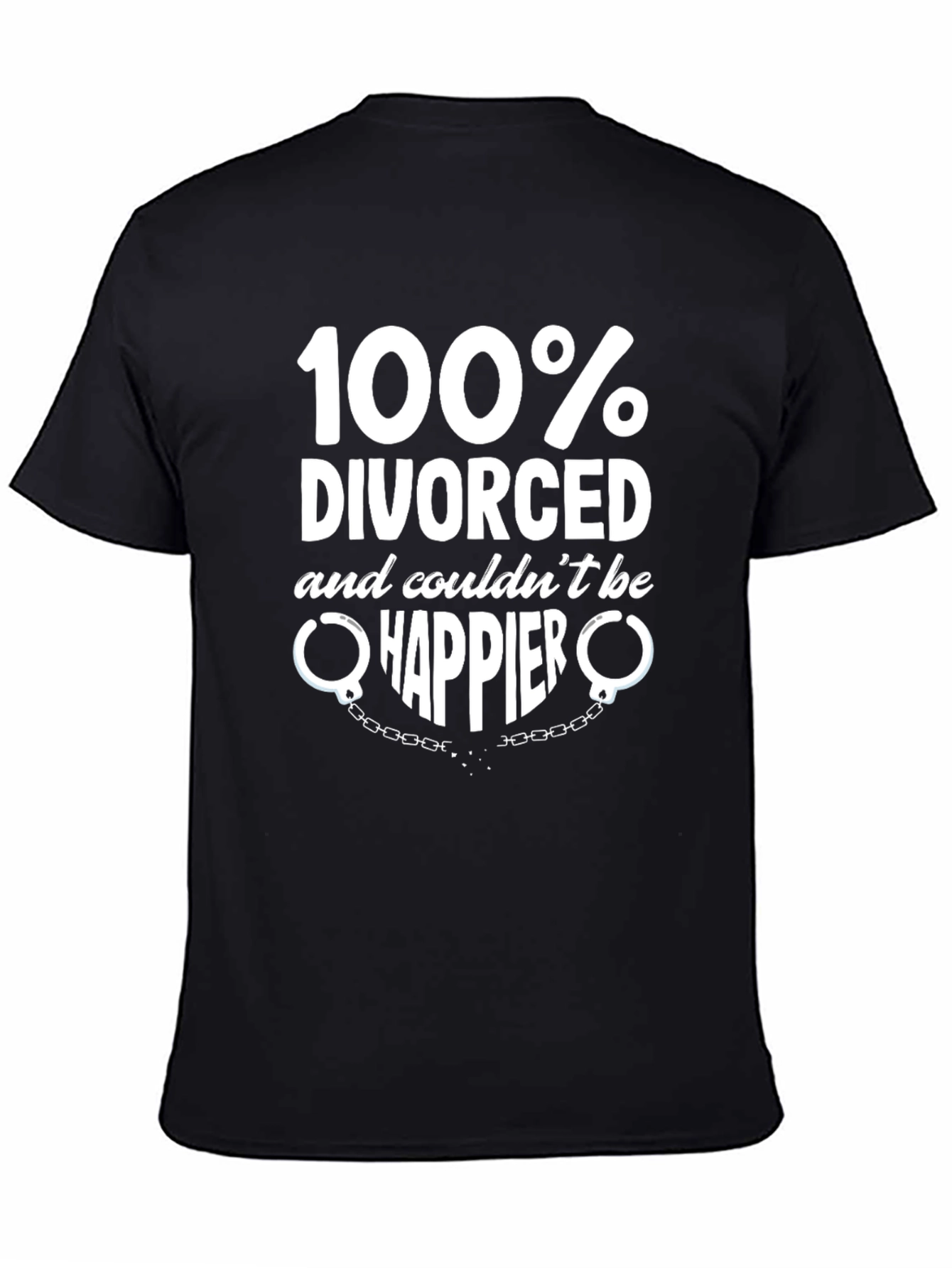 100% Divorced T-Shirt - Happier Than Ever