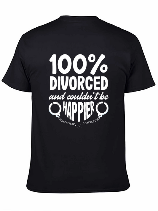 100% Divorced T-Shirt - Happier Than Ever