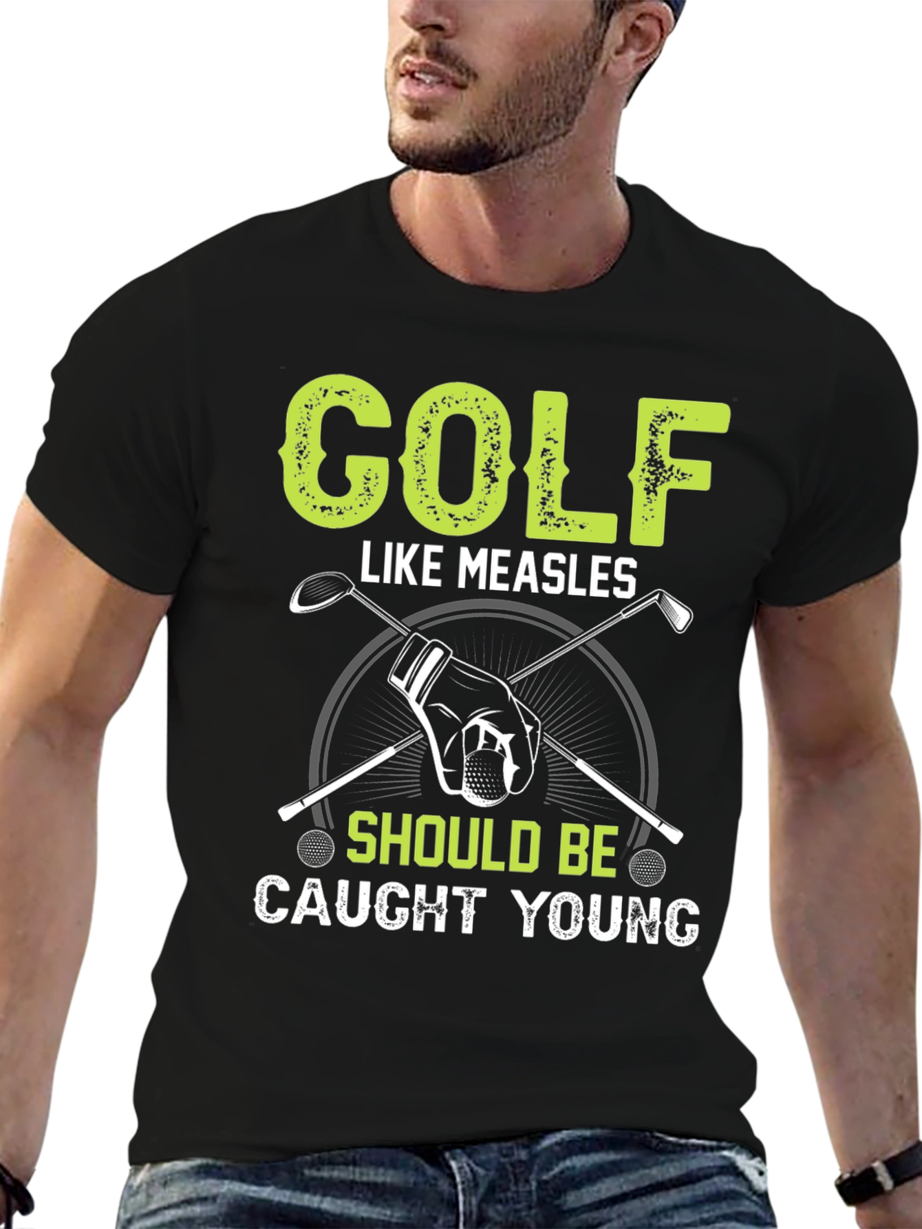 Golf Like Measles Graphic Tee