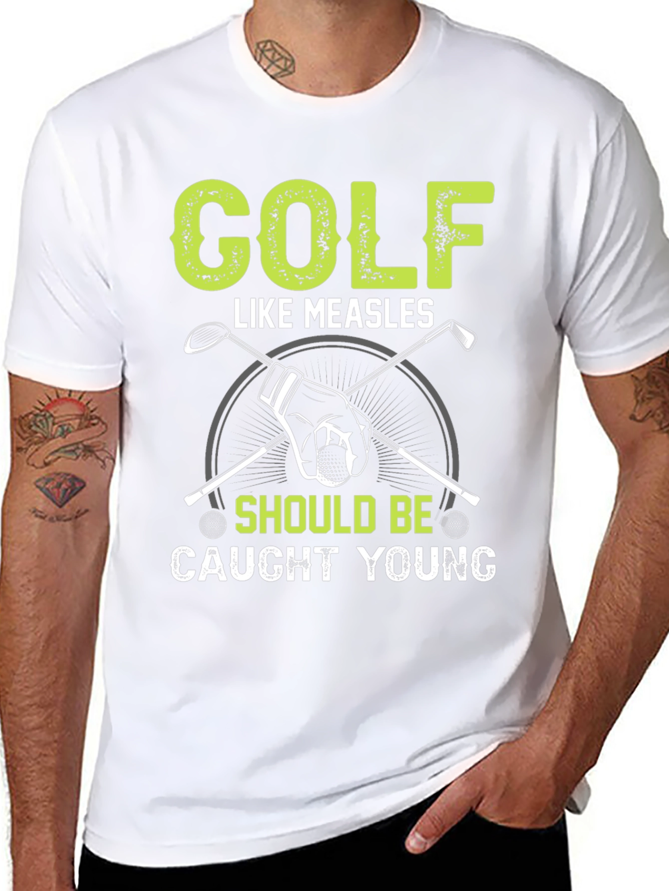 Golf Like Measles Graphic Tee