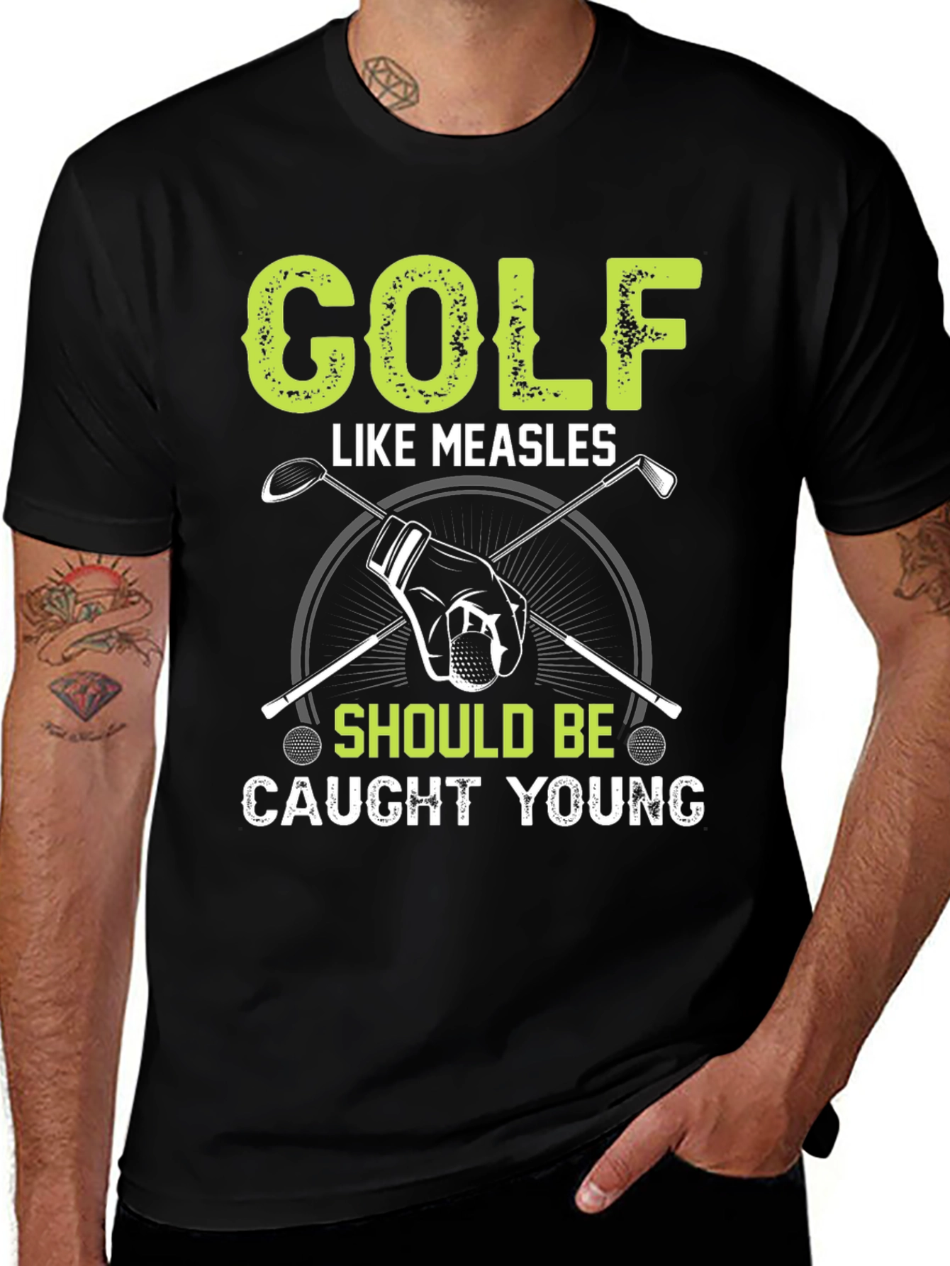 Golf Like Measles Graphic Tee
