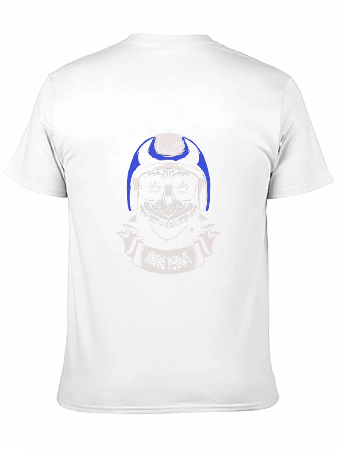 Smoke Meow T-Shirt - Cat with Sunglasses