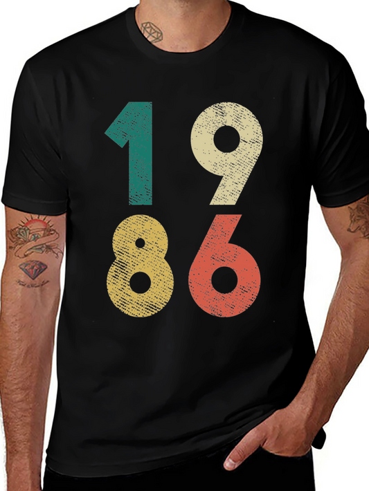 Vintage 1986 T-Shirt - Classic Retro Style