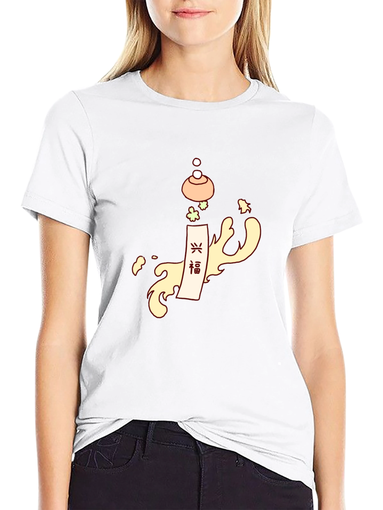 Lucky Candle Black Graphic Tee