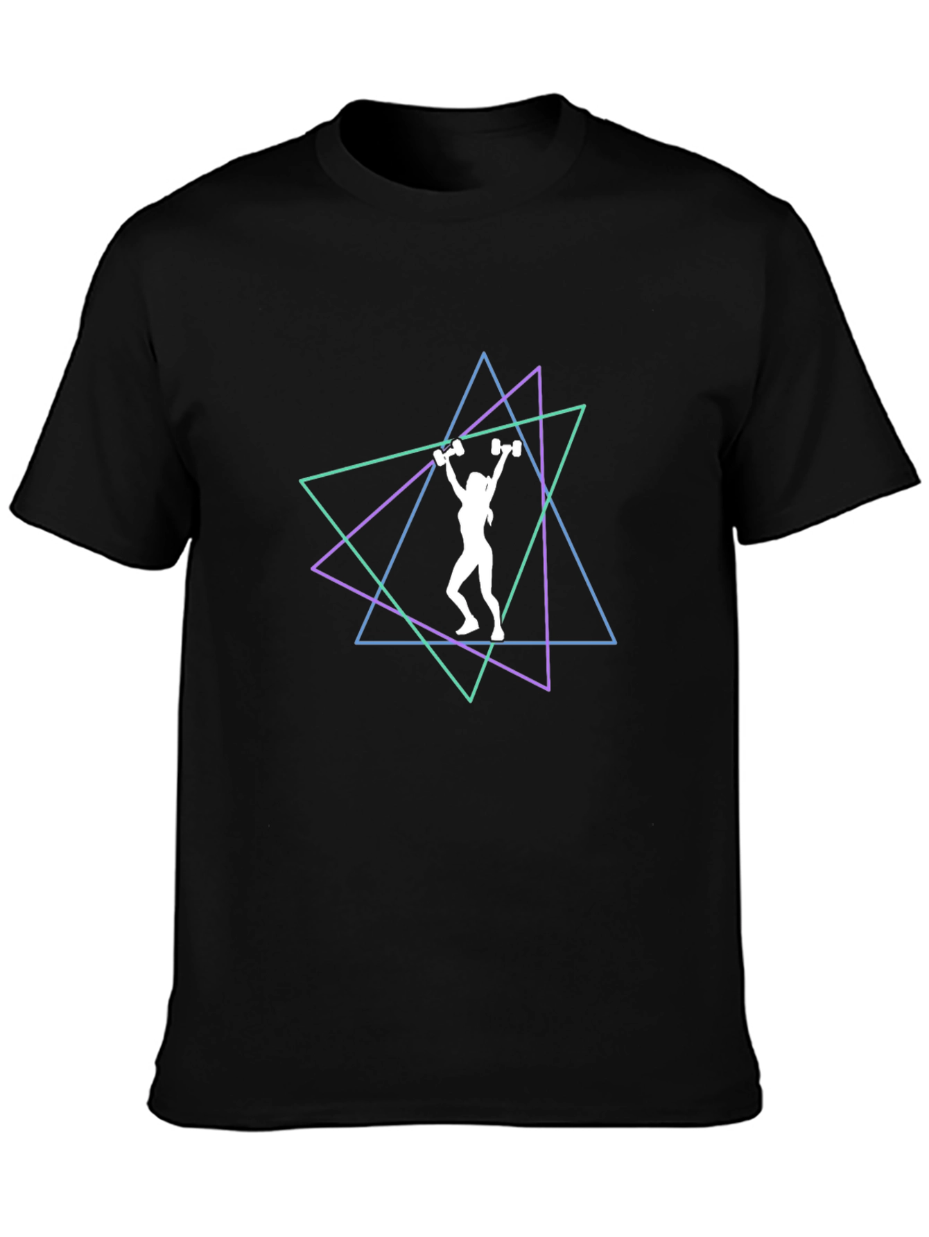 Geometric Workout T-Shirt