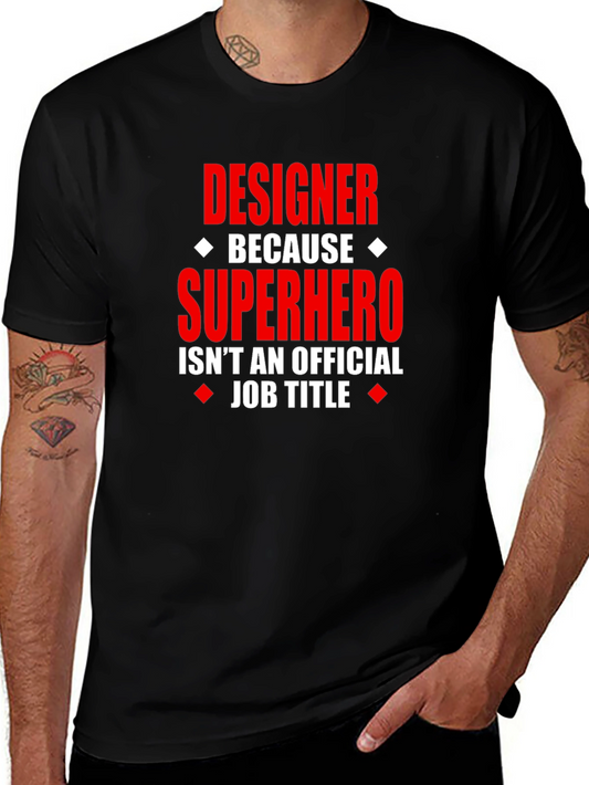 Designer Superhero Graphic Novelty T-Shirt