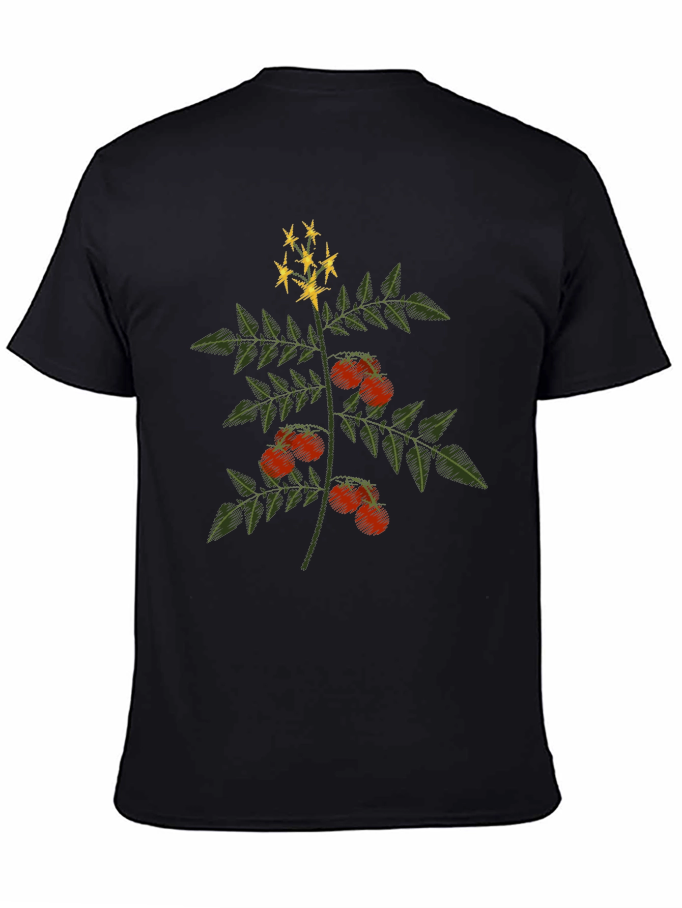 Tomato Plant Graphic Tee - Unisex Soft Cotton T-Shirt