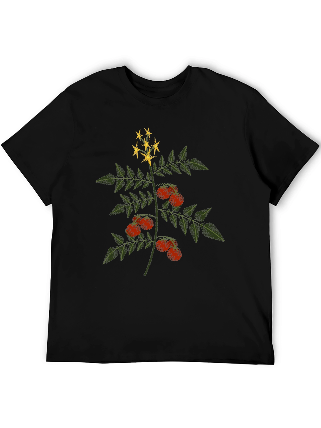 Tomato Plant Graphic Tee - Unisex Soft Cotton T-Shirt