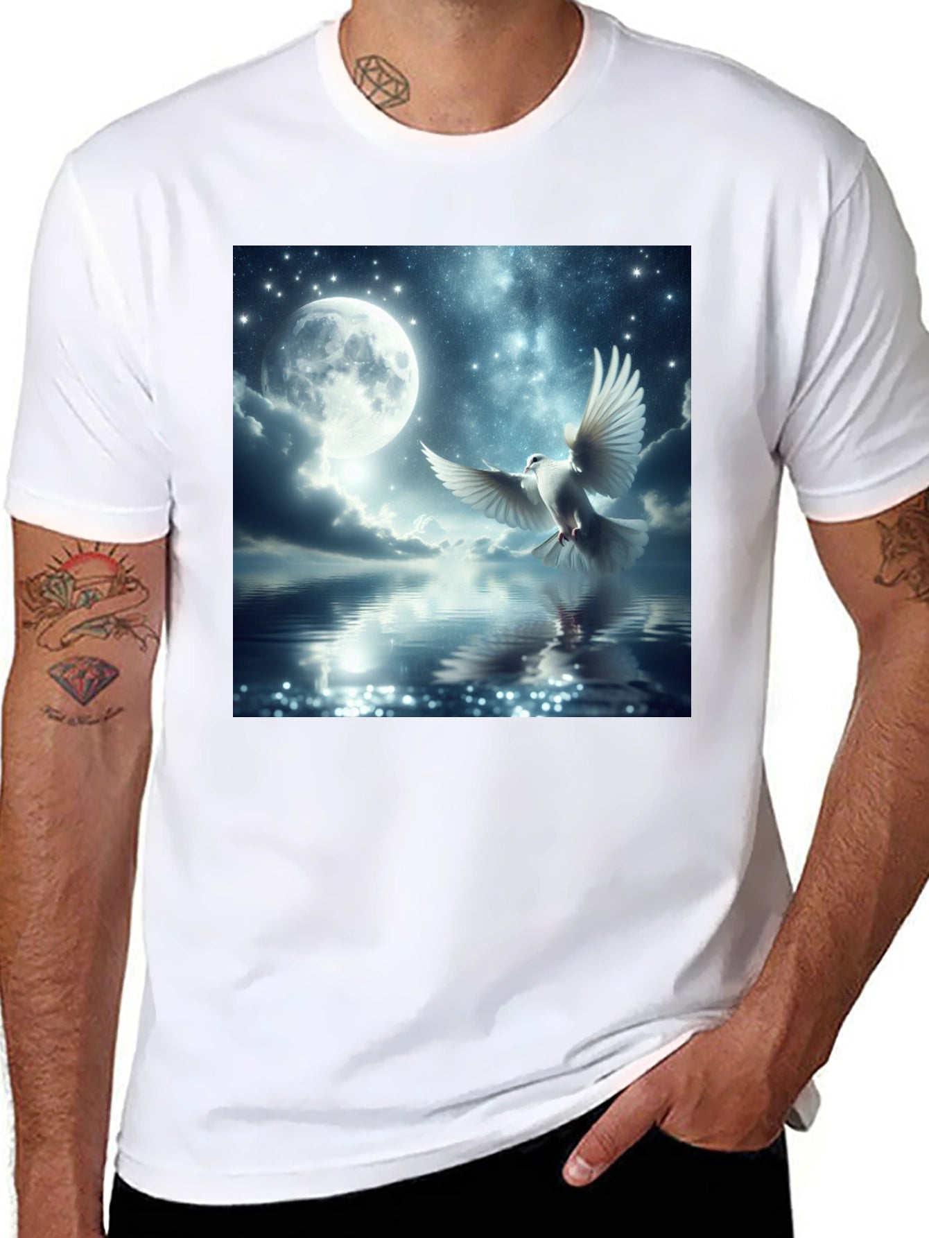 Moonlit Dove Graphic Tee