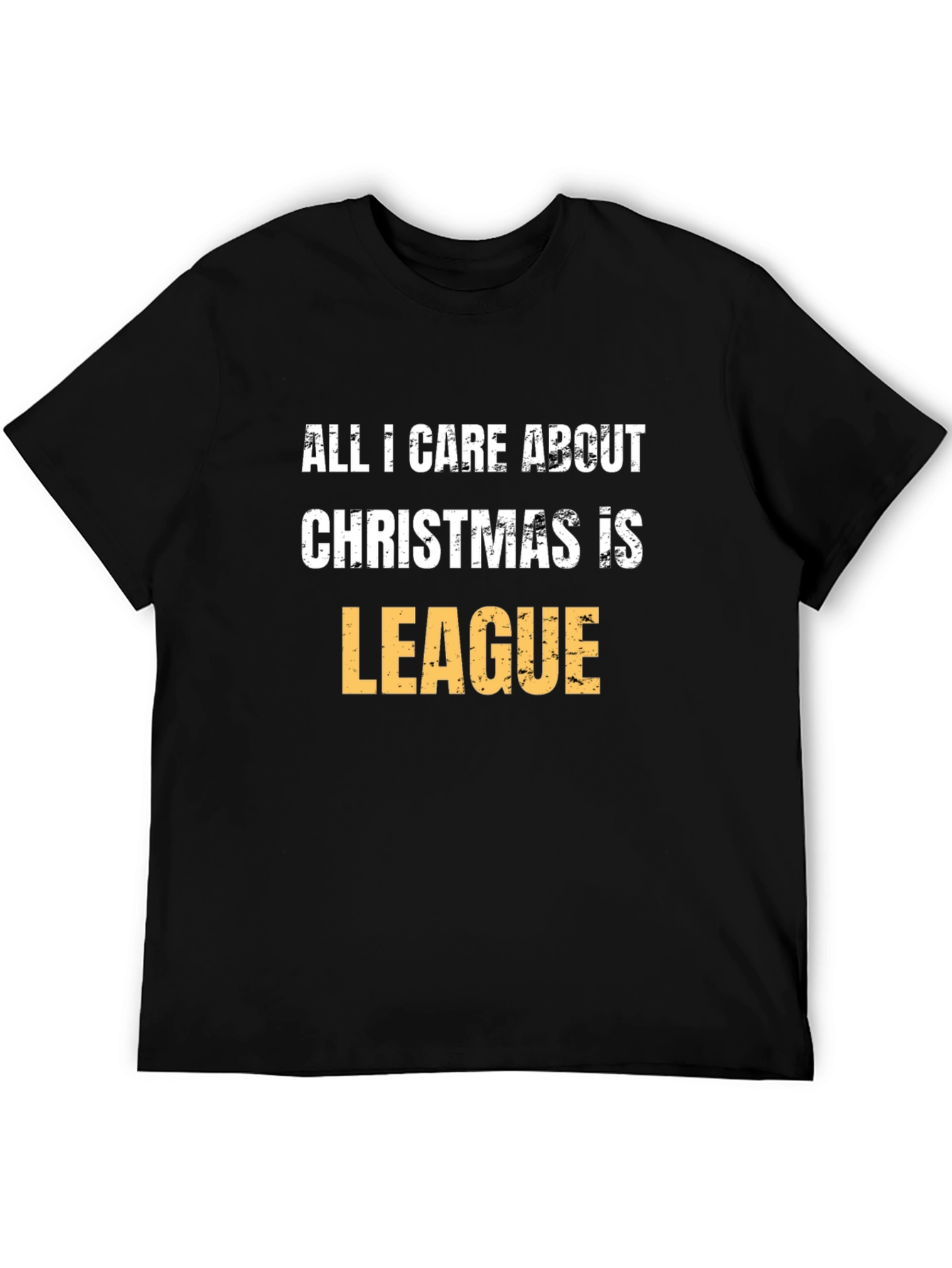 Funny Christmas League T-Shirt for Gamers