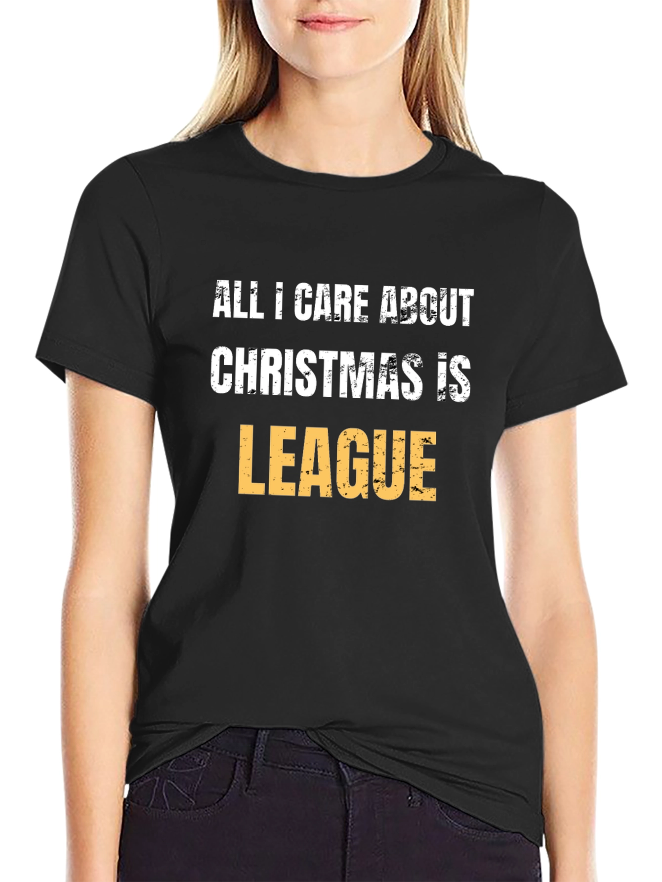 Funny Christmas League T-Shirt for Gamers