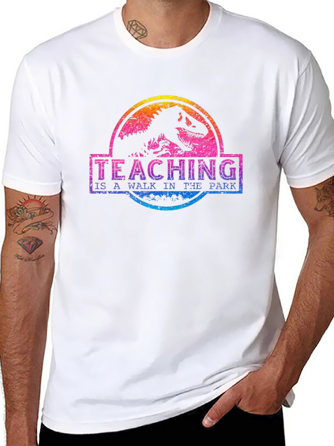 Teaching is a Walk in the Park Graphic T-Shirt