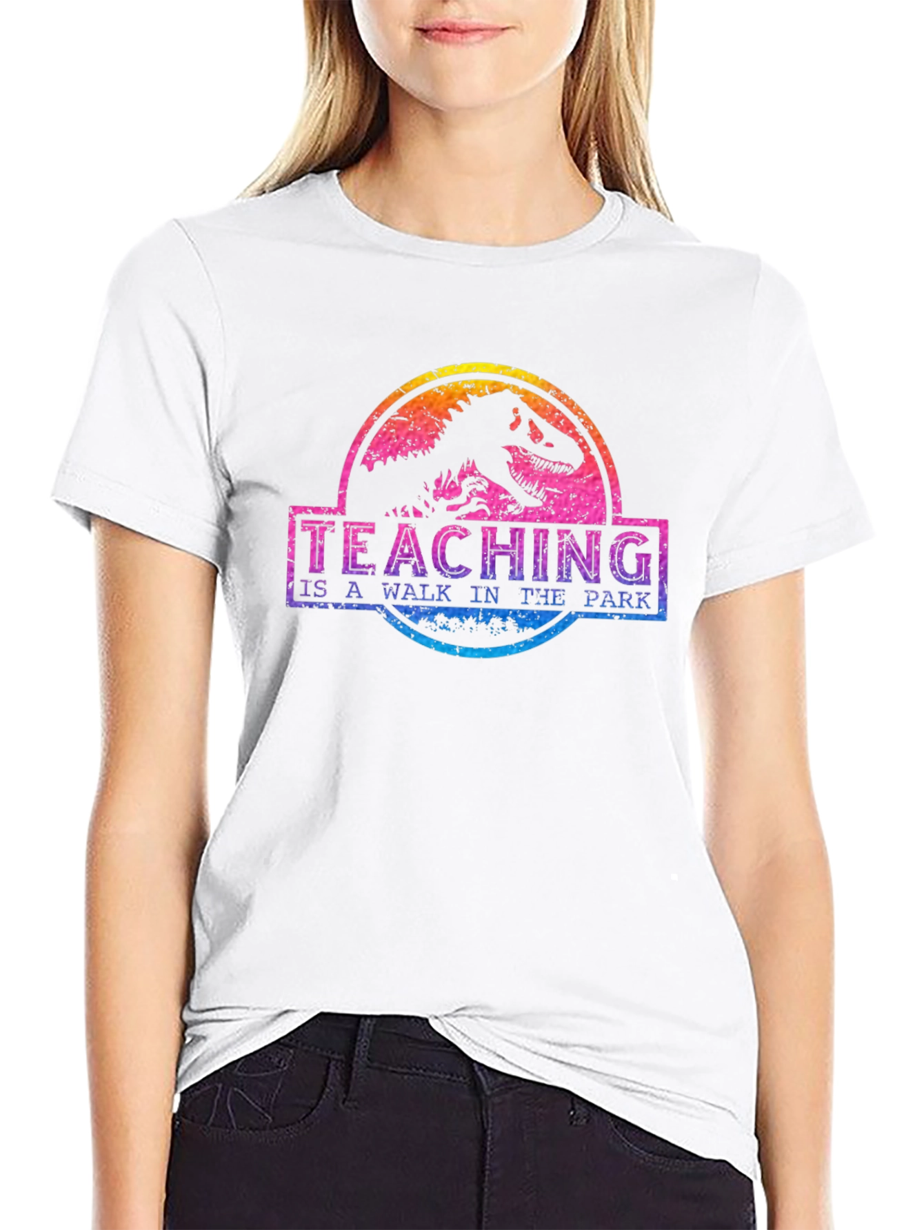 Teaching is a Walk in the Park Graphic T-Shirt