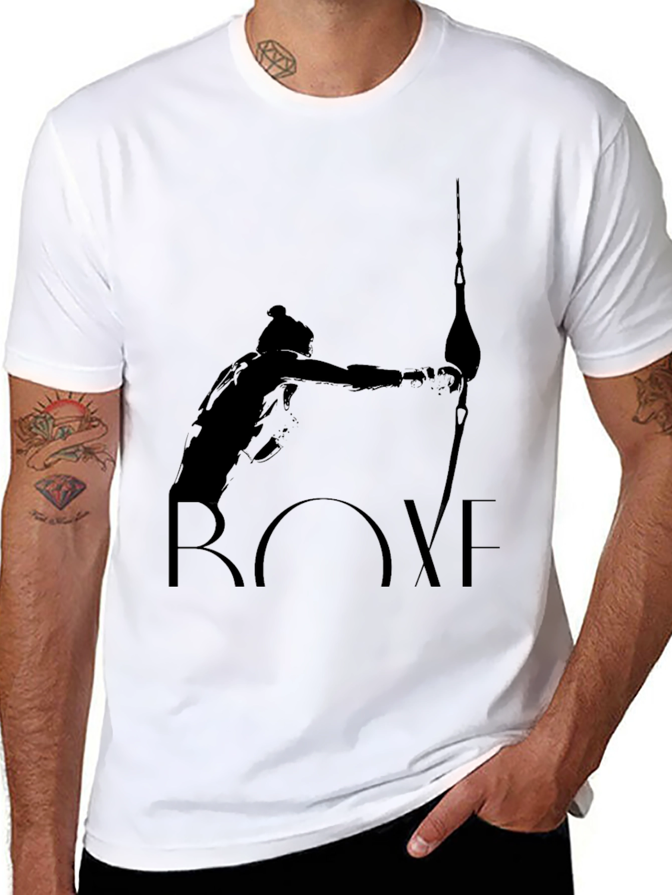 Black Boxing Graphic Tee